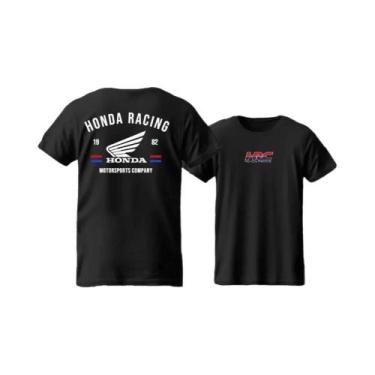 Imagem de Camiseta De Verão Masculina Respirável De Algodão Para Corrida De Moto