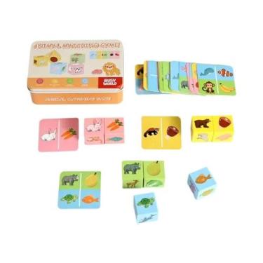 Imagem de Brinquedo De Reconhecimento De Formas, Jogo De Quebra-Cabeça Montessor