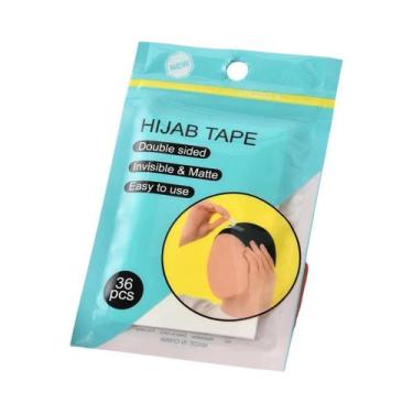 Imagem de Fita Adesiva Dupla Face Transparente Para Hijab, Fita De Beleza Com Ad