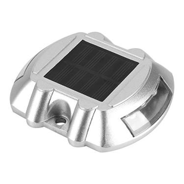 Imagem de Dioche Lâmpada Solar LED de Alumínio Fundido para Exterior 6 Luzes Brilhantes Luz de Caminho de água Sem Fio para Iluminação de Pátio de Estrada de Entrada Carregamento Automático (Azul)