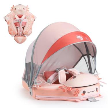 Imagem de Boia de Piscina Mambobaby para Bebê - Rosa - Não Inflável