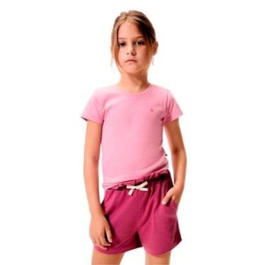 Imagem de Shorts Hering Infantil Menina Clochard Em Moletom-Feminino