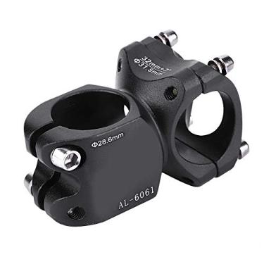 Imagem de KIMISS Haste de Guiador Curto Em Liga de Alumínio para Bicicletas de Montanha e Estrada | 31,8 Mm de Diâmetro, 32 Mm de Comprimento, ângulo de 7 Graus, Acessório Leve para Ciclismo