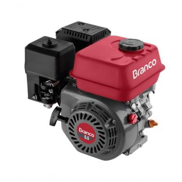 Imagem de Motor Gasolina 5,5cv Eixo H Partida Manual B4t-5.5h Branco