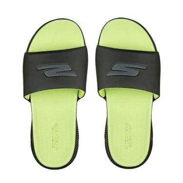 Imagem de Chinelo Masculino Skechers Slide Go Consistent Verde 229030-Masculino