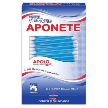 Imagem de Hastes Flexíveis Aponete Apolo 75 Unidades