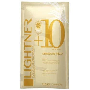 Imagem de Pó Descolorante Lightner +10 50g Cless com Ação Rápida Abre até 10 Ton