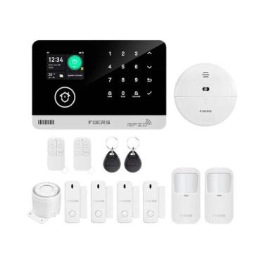 Imagem de Sistema De Alarme WIFI GSM Para Casa Inteligente Com Sensor De Movimen