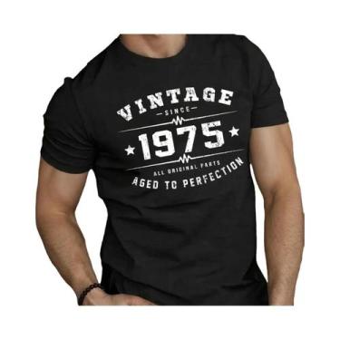 Imagem de Camiseta Masculina De Verão Oversized Em Algodão Com Estampa Clássica 