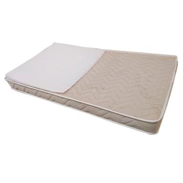 Imagem de Colchão P/berço D18 Pasquale Rampa Anti-refluxo Infantil - 70x150x10 - Paropas