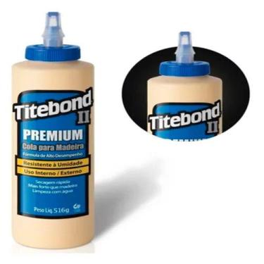 Imagem de Cola pra madeira Titebond II Premium Wood Glue 516 Gr
