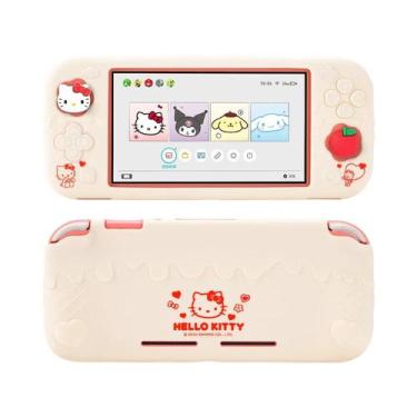 Imagem de Capa Protetora De Silicone Hello Kitty Kuromi Cinnamoroll Para Nintend