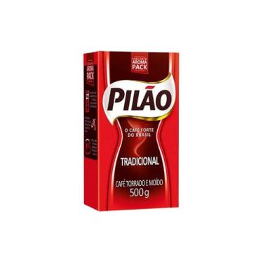 Imagem de Café Torrado e Moído Tradicional Pilão 500g