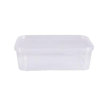 Imagem de Pote Retangular com Lacre 350/500ml  - PRAFESTA - Freezer/Micro-ondas,