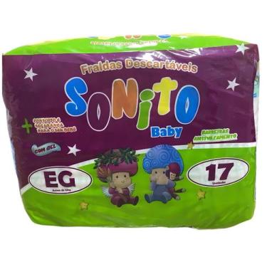 Imagem de Fralda Sonito Mini Leveza e Proteção para os Pequenos, M