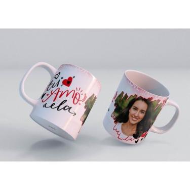 Imagem de Caneca Personalizada casal divertido e fofinhos 325ml - PRESENTE CRIAT
