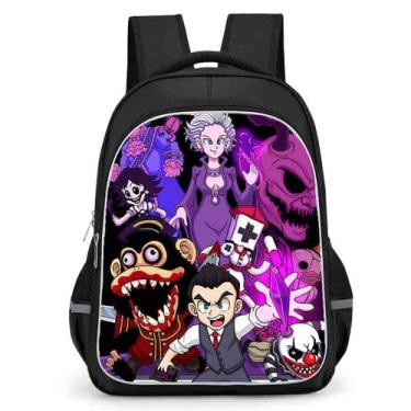 Imagem de Mochila Darks Deceptions Anime School Nylon 30x17x40cm - Yiweisai