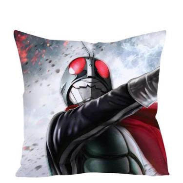 Imagem de Capa de almofada decorativa Kamens Riders Anime 45x45cm - yiweisai