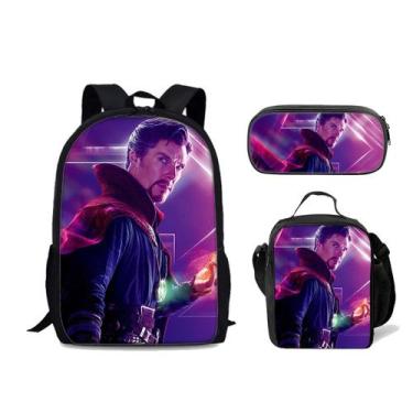 Imagem de Conjunto de mochilas escolares Doctors Stranges, 3 unidades para crian