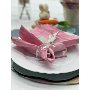 Imagem de Porta Guardanapos de Acrílico em formato de Coelho