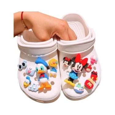 Imagem de Pingentes 3D Mickey E Minnie Para Crocs E Sandálias, Decoração De Jard