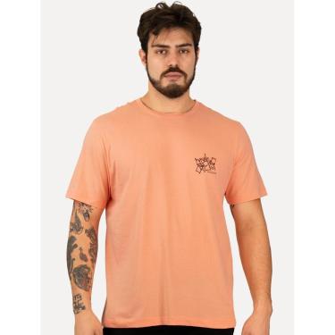 Imagem de Camiseta Individual Masculina Comfort Cadeira Bar Laranja Claro-Masculino