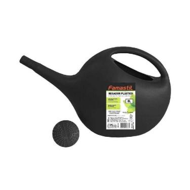 Imagem de Regador De Plástico Famastil Preto 8l