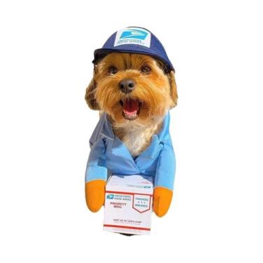 Imagem de Fantasia Engraçada De Halloween Para Cães E Gatos, Roupa De Correio Pa