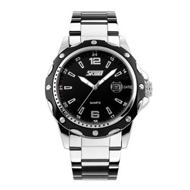 Imagem de Relógio Masculino Skmei Analógico 0992 Prata e Preto-Masculino