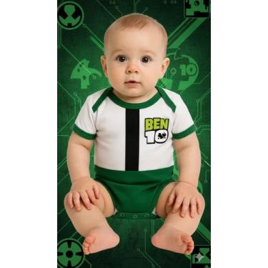 Imagem de Body Infantil Ben 10 Envio Imediato - SGB MODAS, Tradicional, M 4 á 7 
