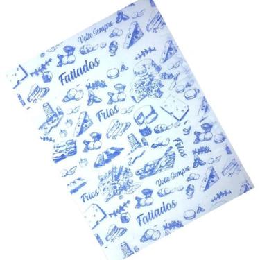 Imagem de Papel acoplado frios embale seus frios com 400 unidades - MARCA PADRAO