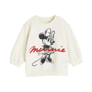 Imagem de Moletom Infantil Com Estampa De Desenho Animado Da Disney, Primavera E