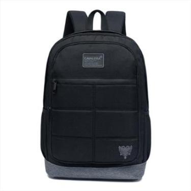 Imagem de Mochila Escolar Masculina Espaçosa Resistente Casual-Masculino