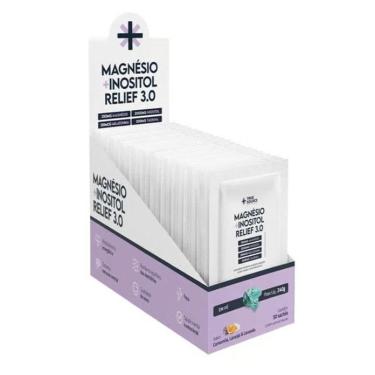 Imagem de Magnésio + Inositol Relief 3.0 Display (30 sachês 8g)-Unissex