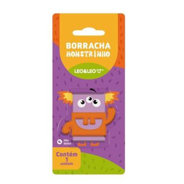 Imagem de Borracha Monstrinho Leo&Leo Roxo