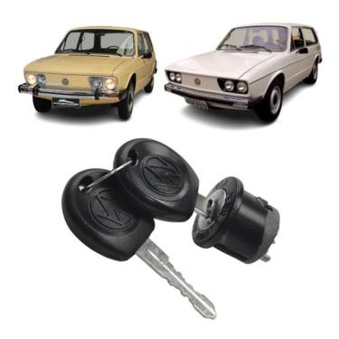 Imagem de Cilindro de Ignição Coluna de Direção 143.905.855.1 Volkswagen Brasília Após 1977 Fusca...