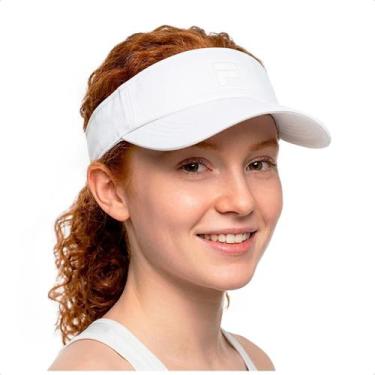 Imagem de Viseira Fila Sport Style Unissex, Unico, Branco