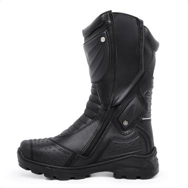 Imagem de Bota Motociclista Masculina Couro Acero Speed Cano Alto-Masculino