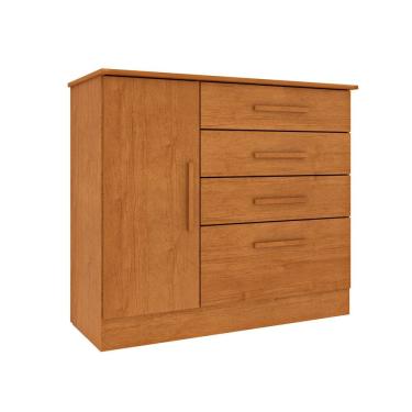 Imagem de Comoda 4 Gavetas com Sapateira Chicago Tcil