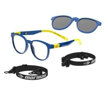 Imagem de Armação De Óculos Infantil Mormaii Swap 2 M6154b9846 Azul Brilho-Unissex