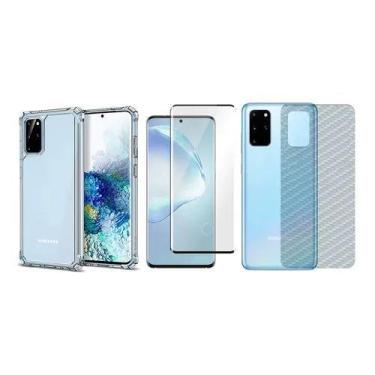 Imagem de Capinha + Pelicula Gel 5d + Traseira Para Samsung S20+ Plus - Universo