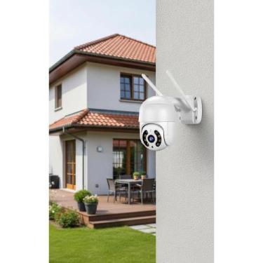 Imagem de Câmera Segurança Smart Wi-Fi Mini Dome Full HD - Visão Notur - Congrat