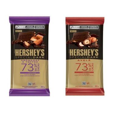 Imagem de Kit 2x Hersheys Barra de Chocolate Special Dark 73% 80gr