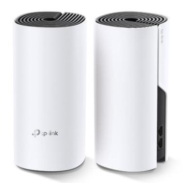 Imagem de Kit Roteador Mesh Dual-Band TP-Link Deco E4 - 300Mbps 2 Antenas 2 Unid