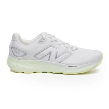 Imagem de Tênis Corrida New Balance Fresh Foam 680v8 Feminino, Branco off, 35