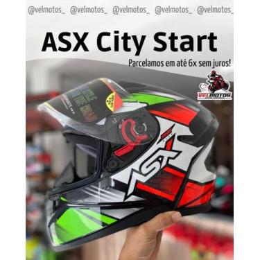 Imagem de Capacete Asx city start, 60