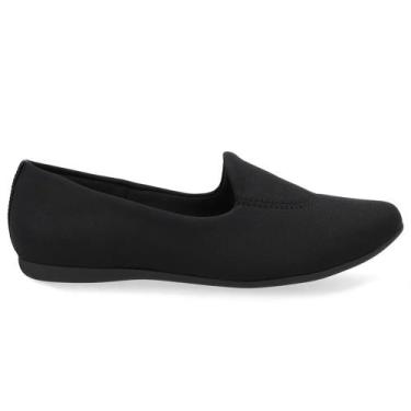 Imagem de Sapatilha Feminina Elastano Preto Usaflex UD20001, 36