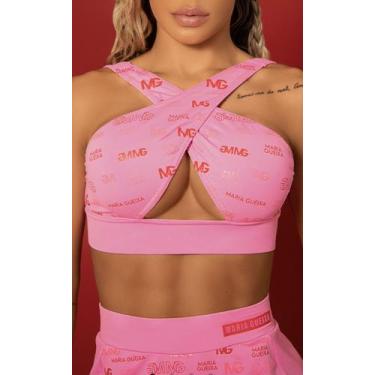 Imagem de Top cruzado mgx maria gueixa, P, Pink
