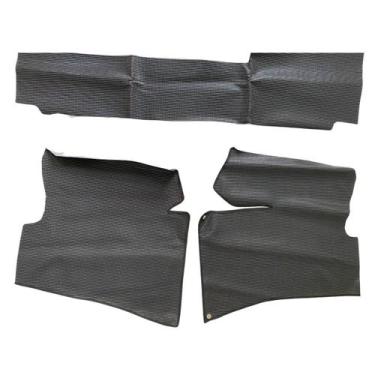 Imagem de Forro Forração Interna Preto Fusca 75 até 87 PVC - Rona