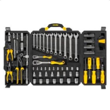 Imagem de Kit de Ferramentas Vonder 110 Peças em Aço Cromo Vanádio com Maleta Pr